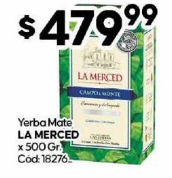Diarco Yerba Mate La Merced x 500 gr. oferta