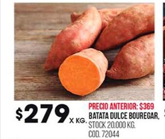 Coto Batata Dulce Bouregar oferta