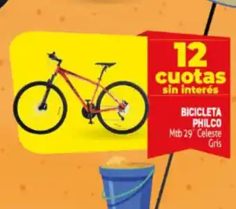Makro Bicileta Philco oferta