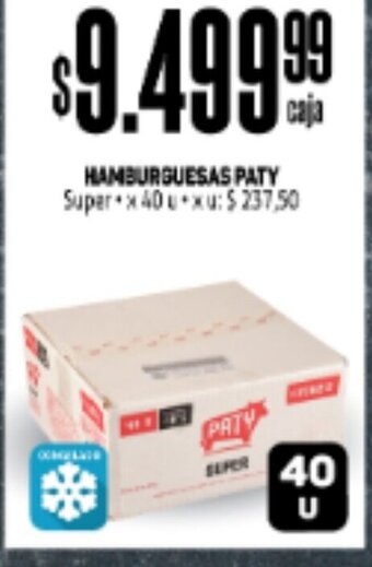 Makro Hamburguesas Paty oferta