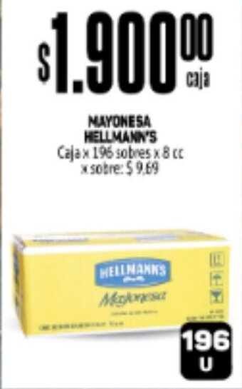 Makro Mayonesa Hellmann's oferta