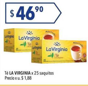Hergo Té La Virginia X 25 Saquitos oferta