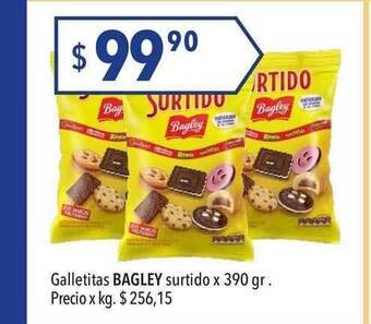 Hergo Bagley Galletitas surtido x 390gr. oferta