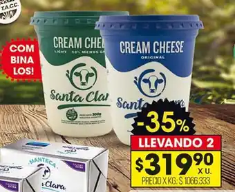 Coto Queso Blanco Original / Light Santa Clara oferta