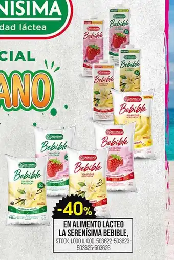 Coto Alimento Lácteo La Serenísima Bebible oferta