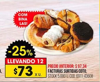 Coto Facturas Surtidas Coto oferta