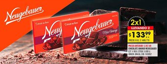 Coto Chocolate Amargo Neugebauer oferta