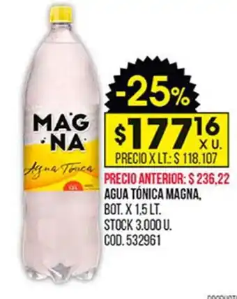Coto Agua Tónica Magna oferta