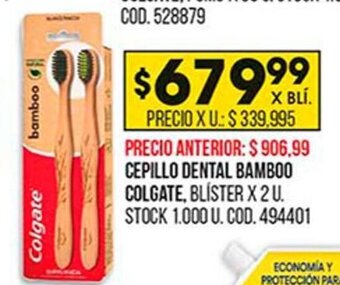 Coto Cepillo Dental Bamboo Colgate oferta