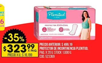 Coto Protector de Incontinencia Plenitud oferta