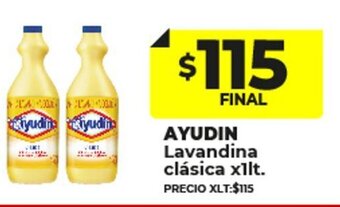 Supermayorista Vital Ayudin Lavandina Clásica x 1lt oferta