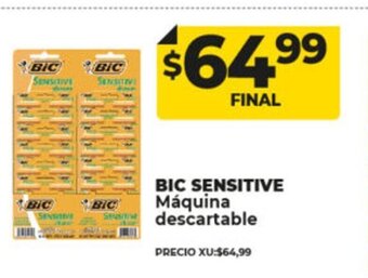 Supermayorista Vital Bic Sensitive oferta