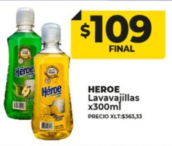 Supermayorista Vital Heroe Lavavajillas x 300ml oferta