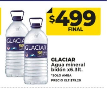 Supermayorista Vital Glaciar Agua Mineral Bidón x 6.3lt oferta