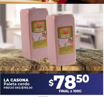 Supermayorista Vital La Casona paleta Cerdo oferta