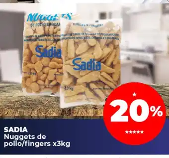 Supermayorista Vital Sadia Nuggets de Pollo / Fingers x 3kg oferta