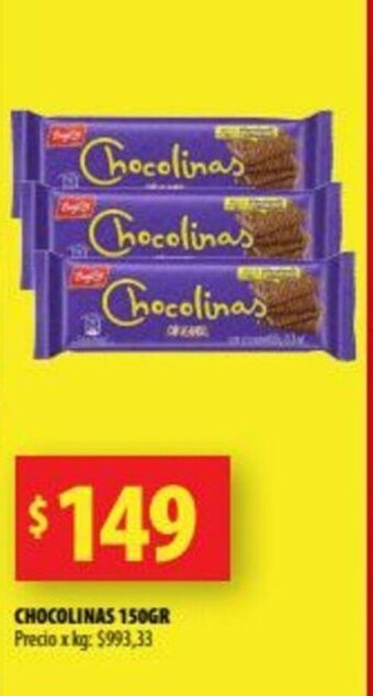 Punto Mayorista Chocolinas 150gr oferta