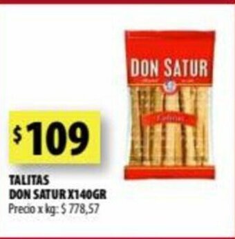 Punto Mayorista Talitas Don Satur x140GR oferta
