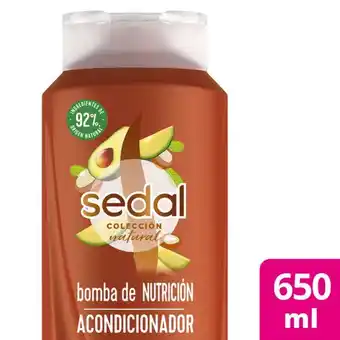 Carrefour Acondicionador sedal bomba nutrición antifrizz 650 ml. oferta