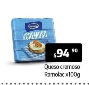 Autoservicio Capo Queso Cremoso Ramolac x 100g oferta
