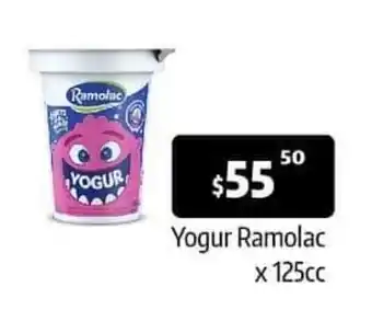 Autoservicio Capo Yogur Ramolac x 125cc oferta