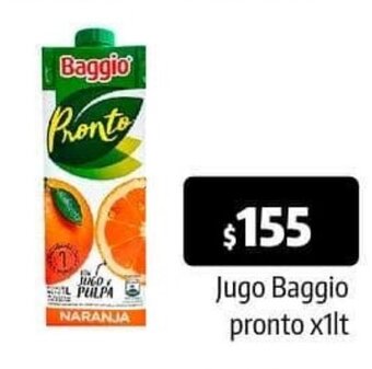 Autoservicio Capo Jugo Baggio Pronto x 1lt oferta