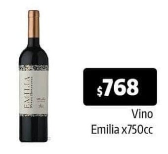 Autoservicio Capo Vino Emilia x 750cc oferta