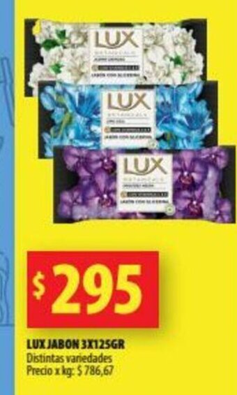 Punto Mayorista Lux Jabon 3x125gr oferta