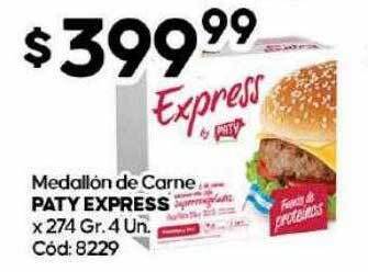 Diarco Medallón de carne paty express oferta
