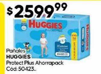 Diarco Pañales huggies protect plus ahorrapack oferta