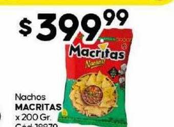 Diarco Nachos macritas oferta