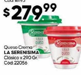Diarco Queso crema la serenisima clasico oferta