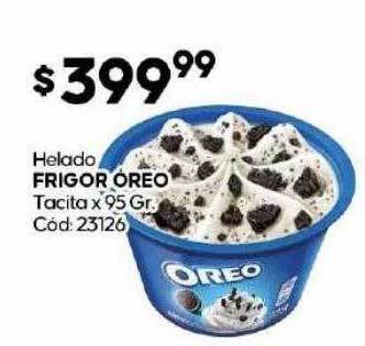 Diarco Helado frigor oreo tacita oferta