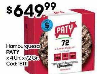Diarco Hamburguesa paty oferta