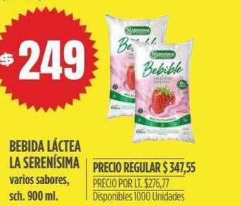 Supermercados Vea Bebida láctea la serenísima oferta