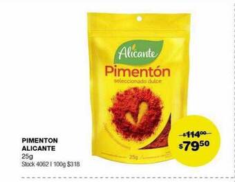 Atomo Conviene Pimenton alicante oferta