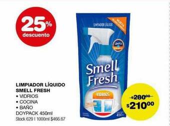 Atomo Conviene Limpiador liquido smell fresh 25% descuento oferta
