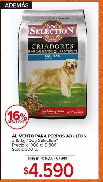 Carrefour Maxi Alimento para perros x 15kg oferta