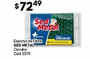 Diarco Esponja de fibra sed metal circulos oferta