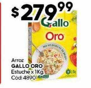 Diarco Arroz gallo oro estuche oferta
