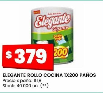 Changomas Elegante rollo cocina 1x200 paños oferta