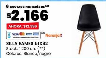 Changomas Silla eames 51x82 oferta