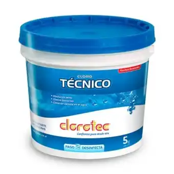 Pinturerías Rex Cloro granulado técnico disolución lenta clorotec 5kg oferta