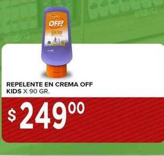 Supermercados Mayor Repelente en crema off kids oferta