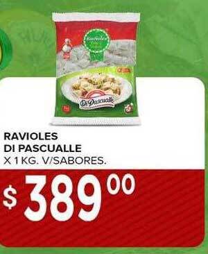 Supermercados Mayor Ravioles di pascualle oferta