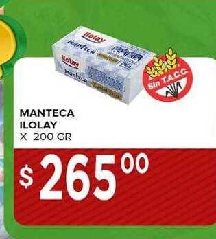 Supermercados Mayor Manteca ilolay oferta