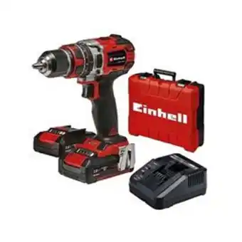 Otero Taladro percutor einhell te-cd18/50 lit con 2 baterias oferta