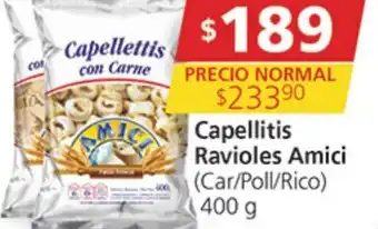 Supermercados Aiello Capellitis Ravioles Amici oferta