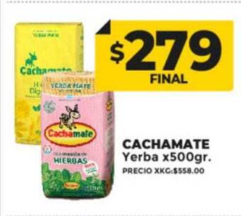 Supermayorista Vital Cachamate yerba oferta