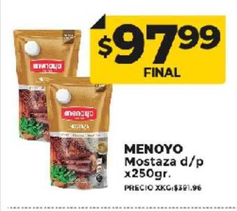 Supermayorista Vital Menoyo mostaza oferta